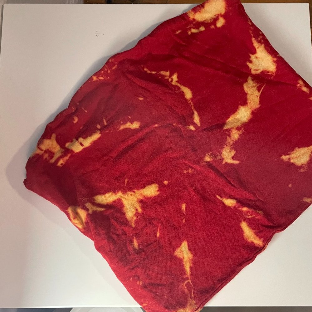 Red and Yellow Brandy Melville Jenny Tube Top